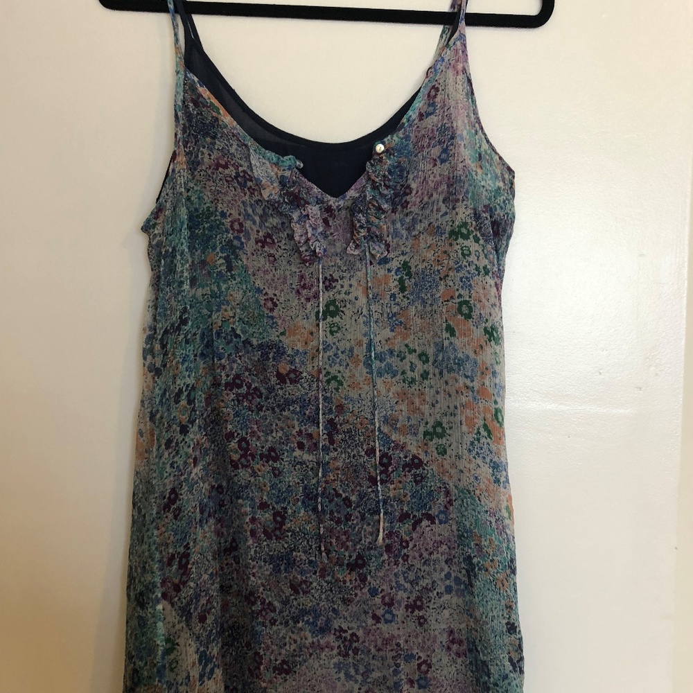 Lucky Brand floral slip dress